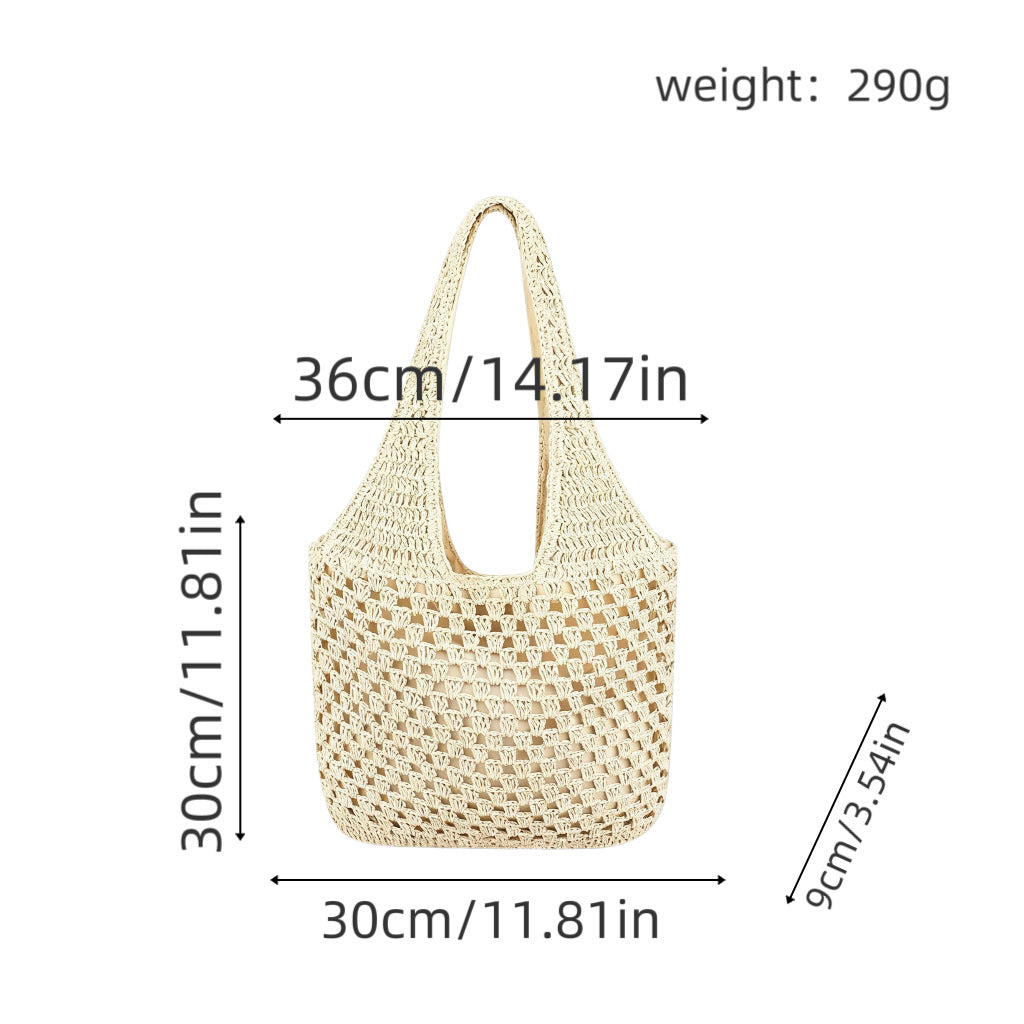 Everyday practical mesh shopping bag LoungeYard — product view 5