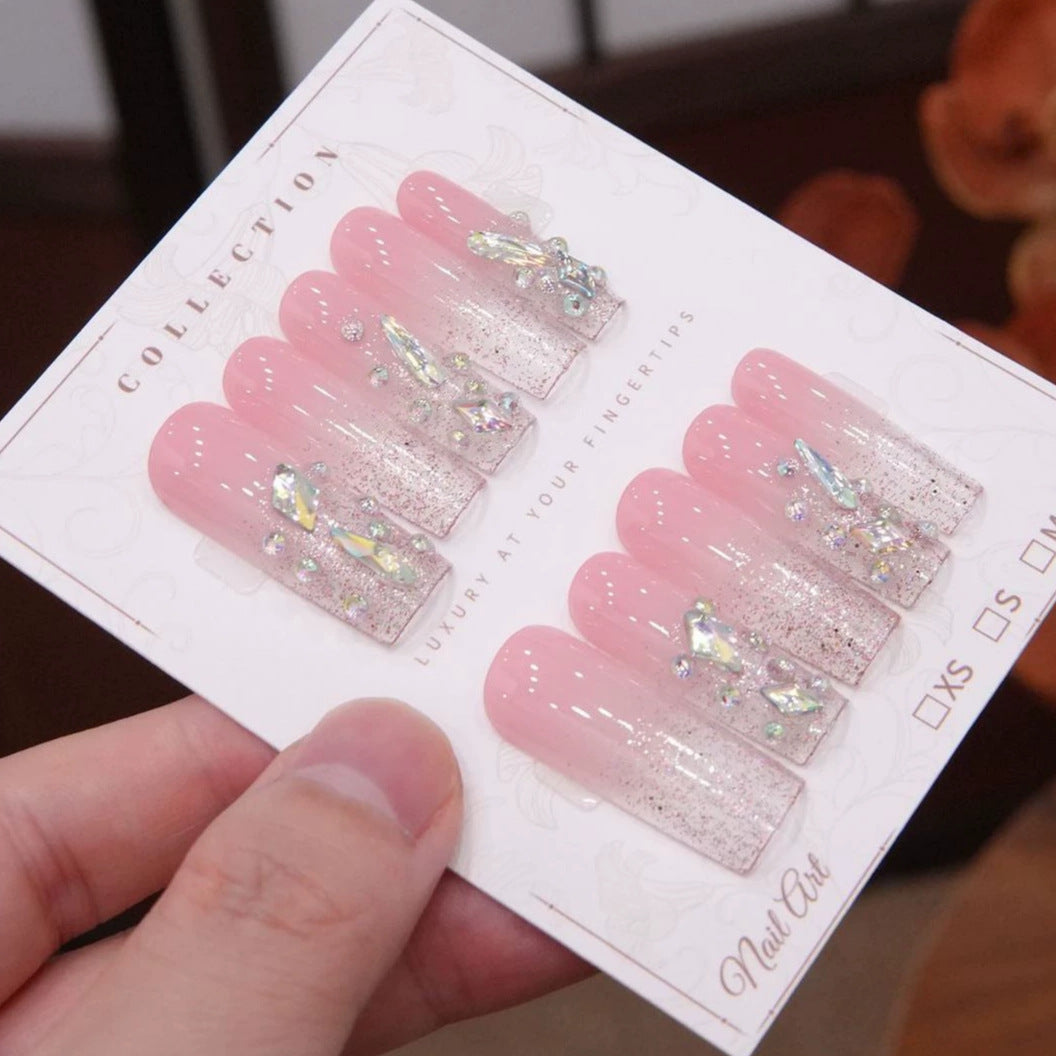 Luxury Glitter Acrylic Press-On Nail Set — product view 4