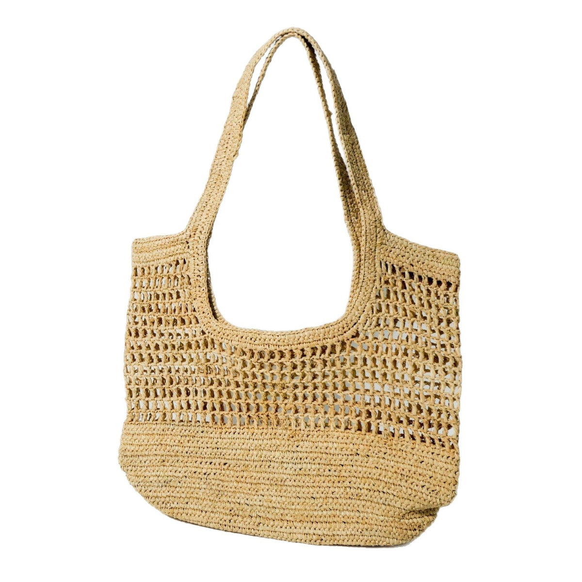 Spacious basket bag with fine mesh structure LoungeYard — product view 5