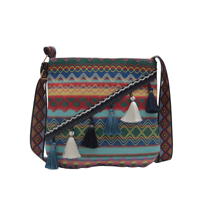 Decorative Embroidered Shoulder Bag — product view 5