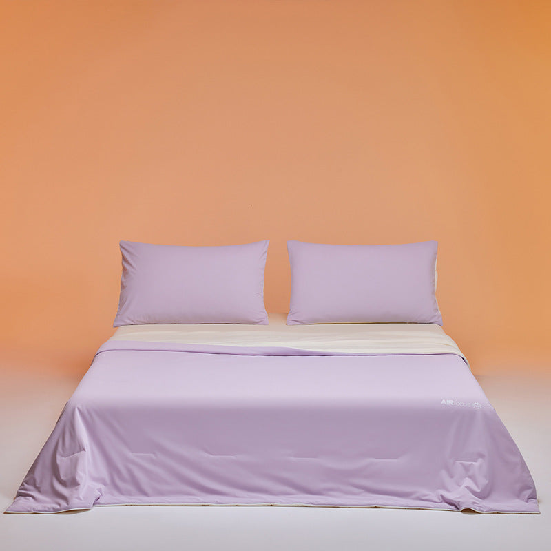 Ladies premium Satin bedding set with elegant structure LoungeYard — product view 4