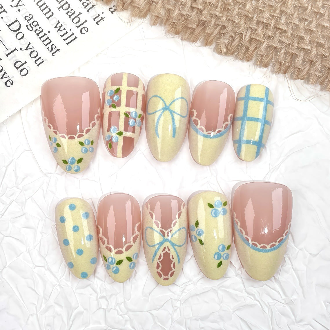 Artistic Nail Design Press-On Set 1790745541 — product view 3