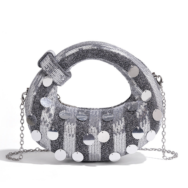 Chic Rhinestone-Embellished Handbag LoungeYard — product view 5