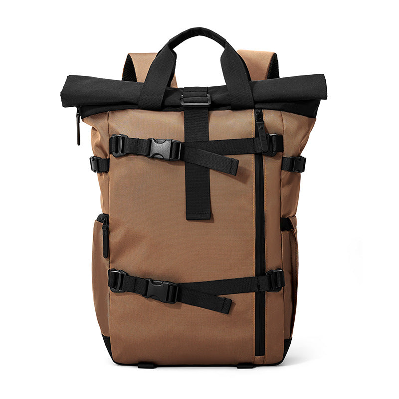 Robust Backpack with Expandable Storage and Flexible Closure Mechanism LoungeYard — product view 2