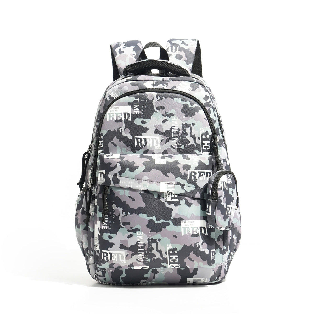 Stylish Camo Print Backpack — product view 3