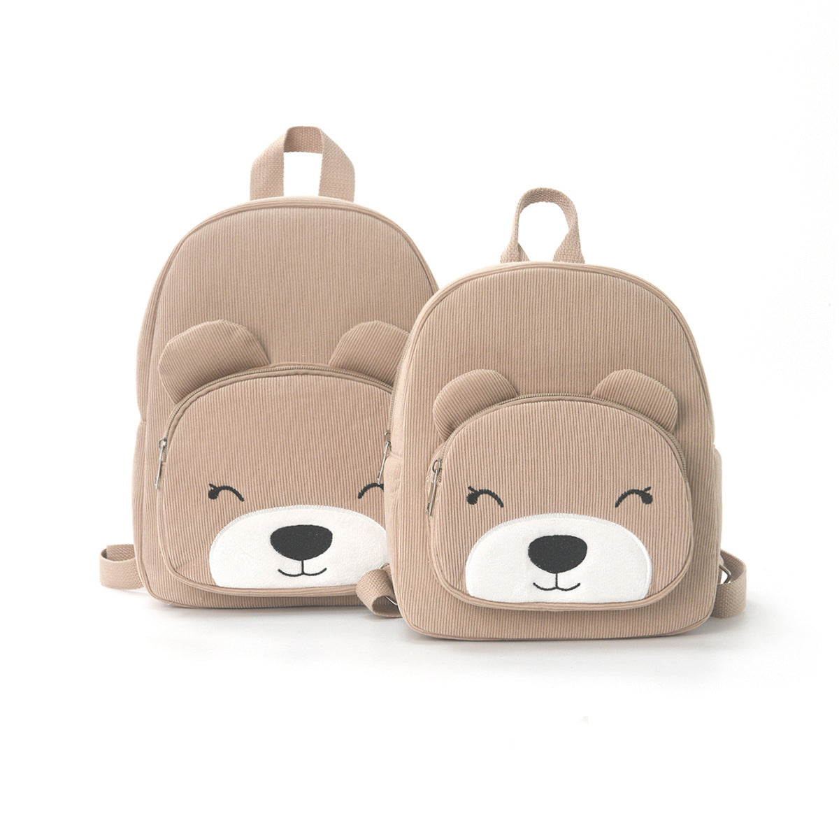 Mini backpack with cute bear motif LoungeYard — product view 2