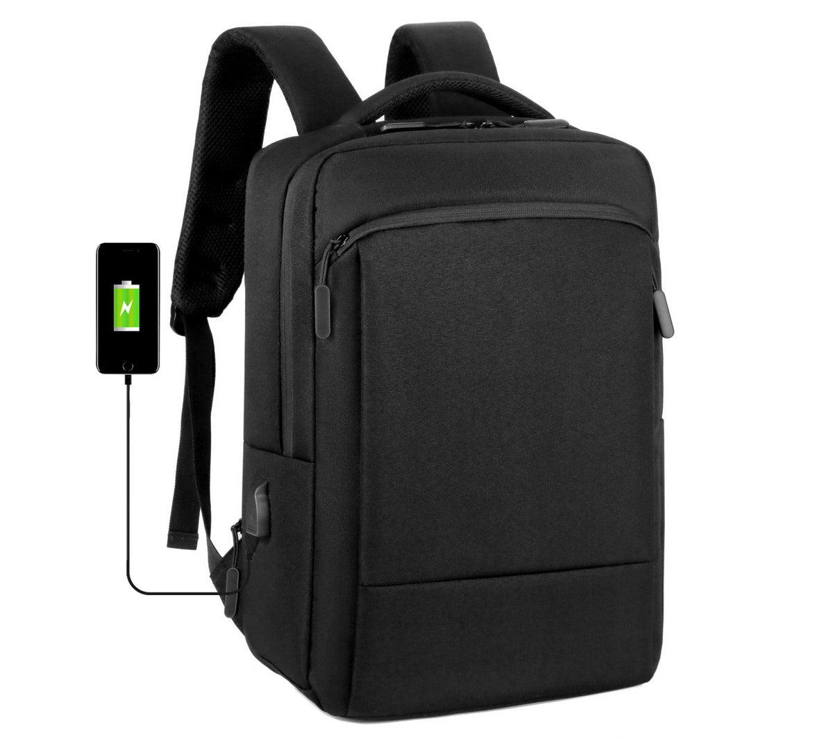 Versatile USB Charging Backpack LoungeYard — product view 7