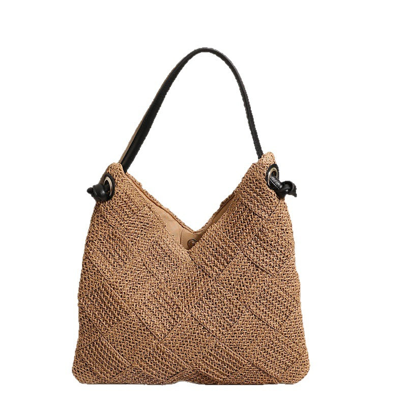 Braided Shoulder Bag Made of Natural Materials LoungeYard — product view 5