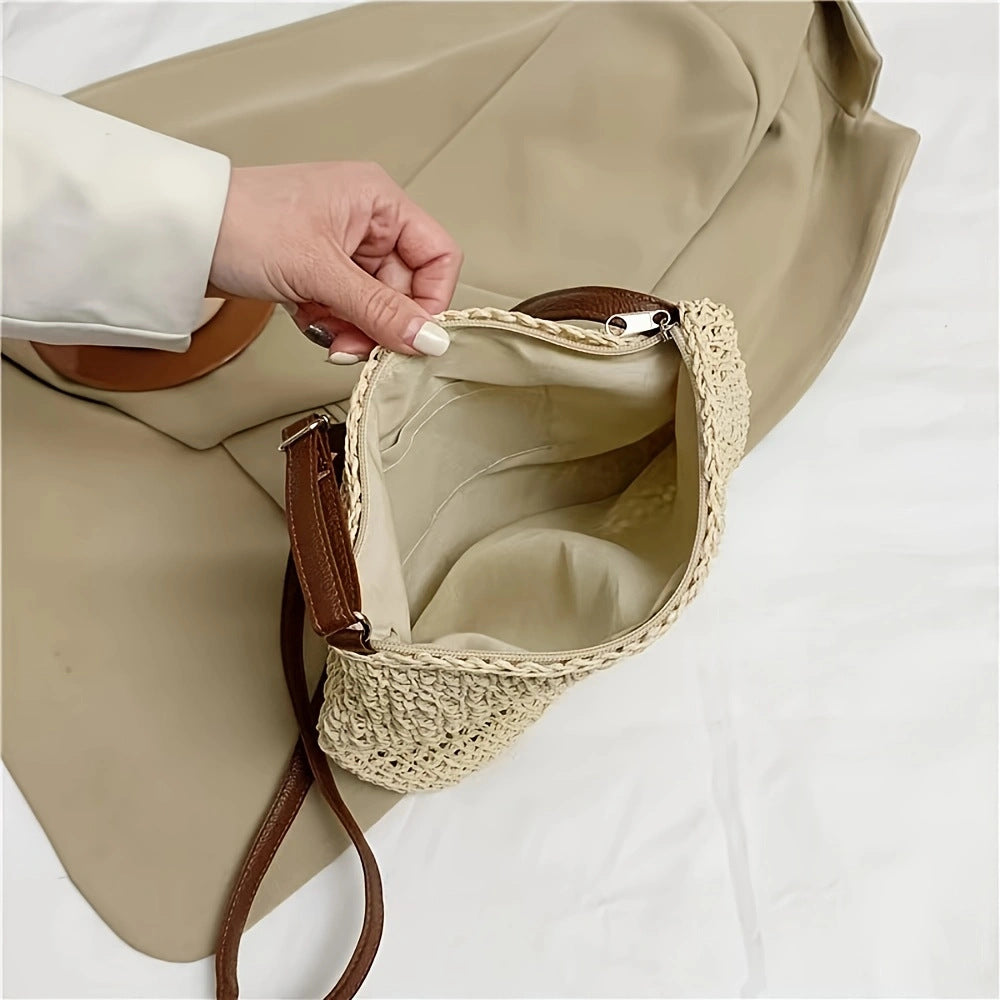 Handbag Made of High-Quality Macrame with Padded Shoulder Strap LoungeYard — product view 4