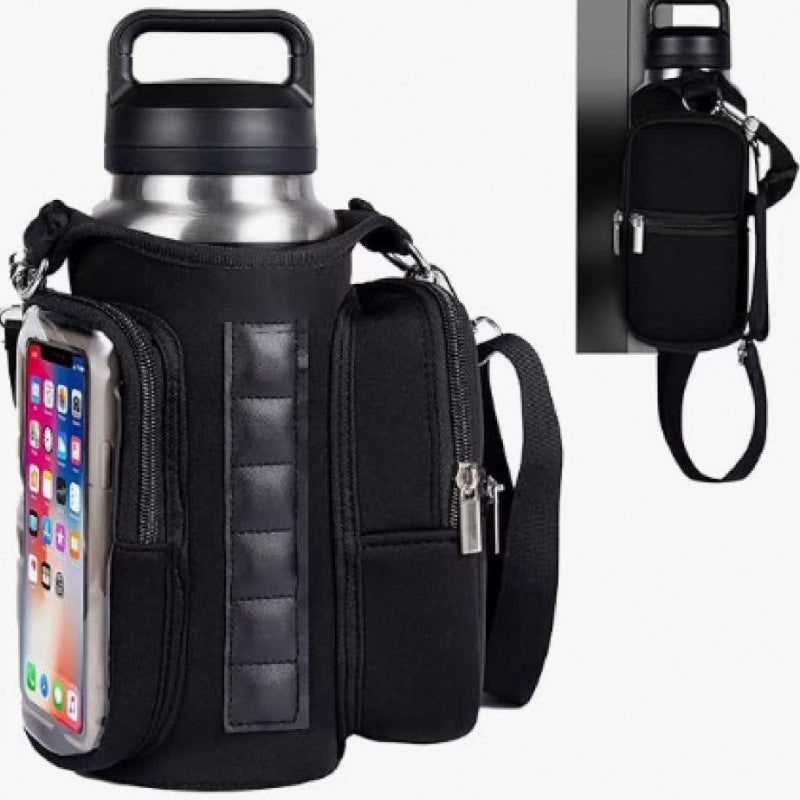 Women's multifunctional sports bag with integrated phone pocket LoungeYard — product view 7