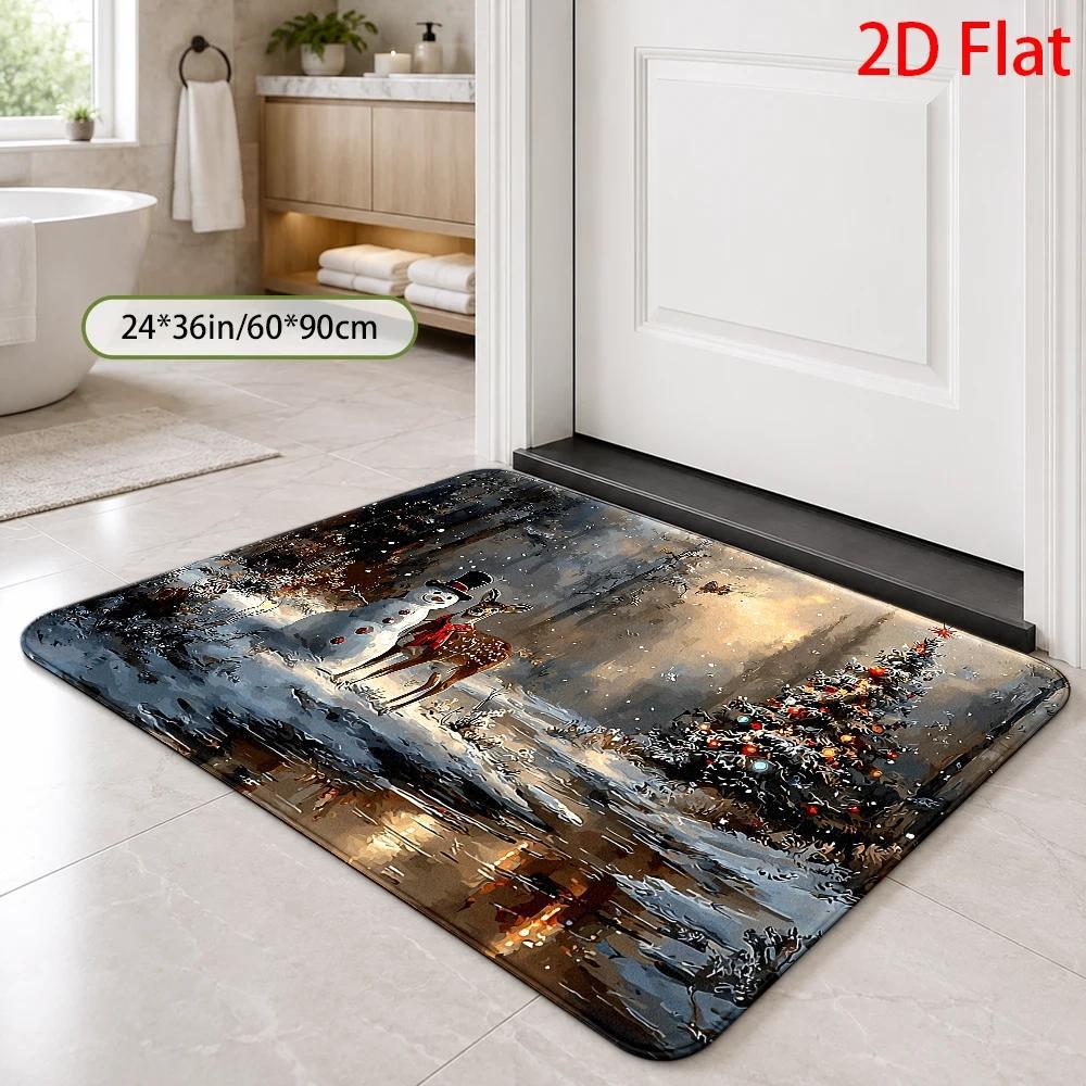 Holiday-Themed Bathroom Mat Bowlift — product view 2