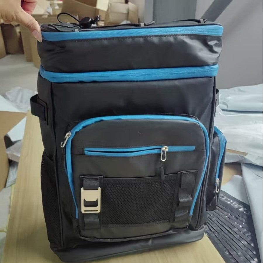 Insulated Cooler Backpack with Multi-Pocket Design LoungeYard — product view 4