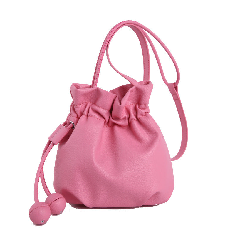 WoStylish Drawstring Bucket Handbag LoungeYard — product view 5