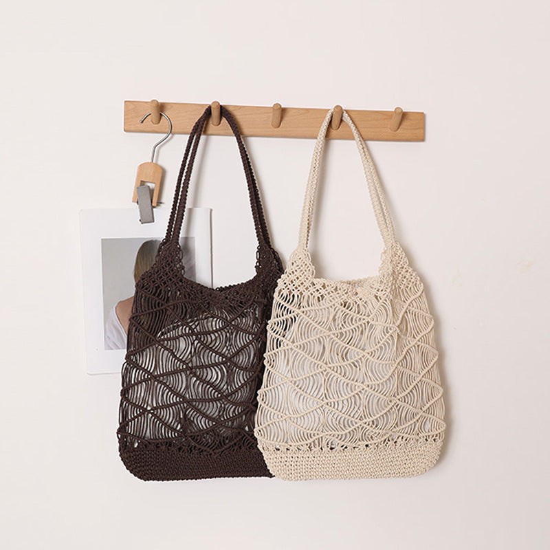Macrame tote bag LoungeYard — product view 1