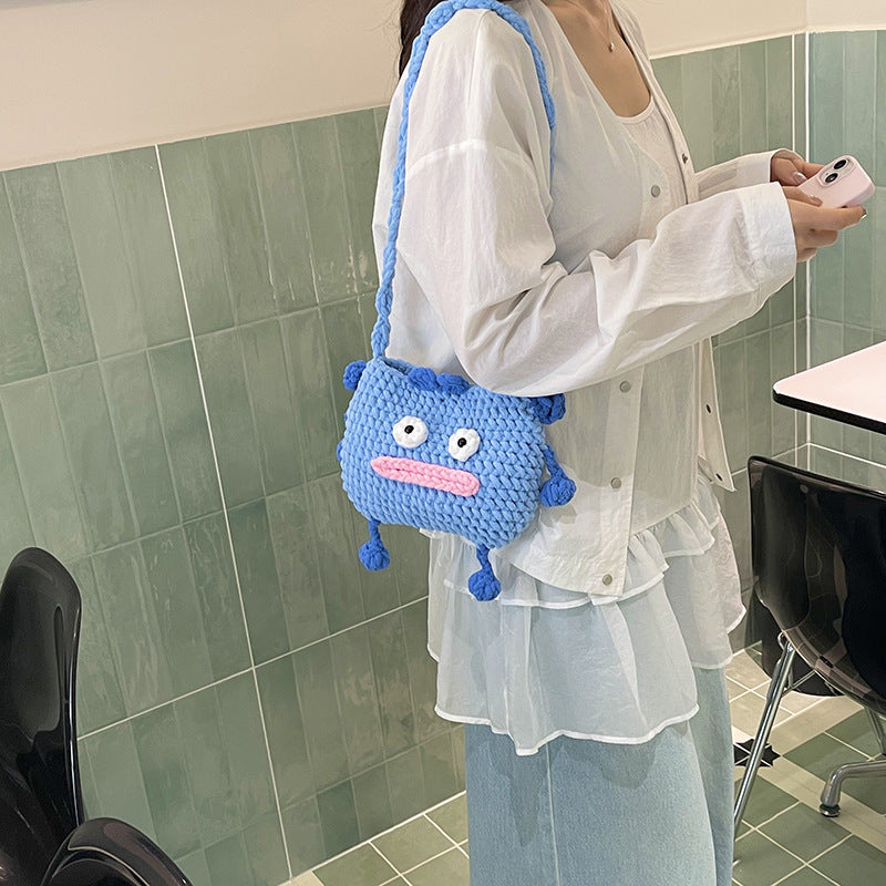 Fun Character Crochet Handbag — product view 4
