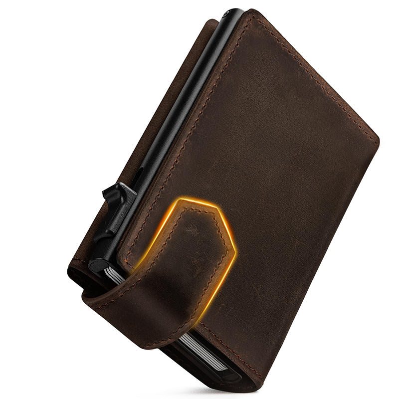 Leather Flip Wallet LoungeYard — product view 6