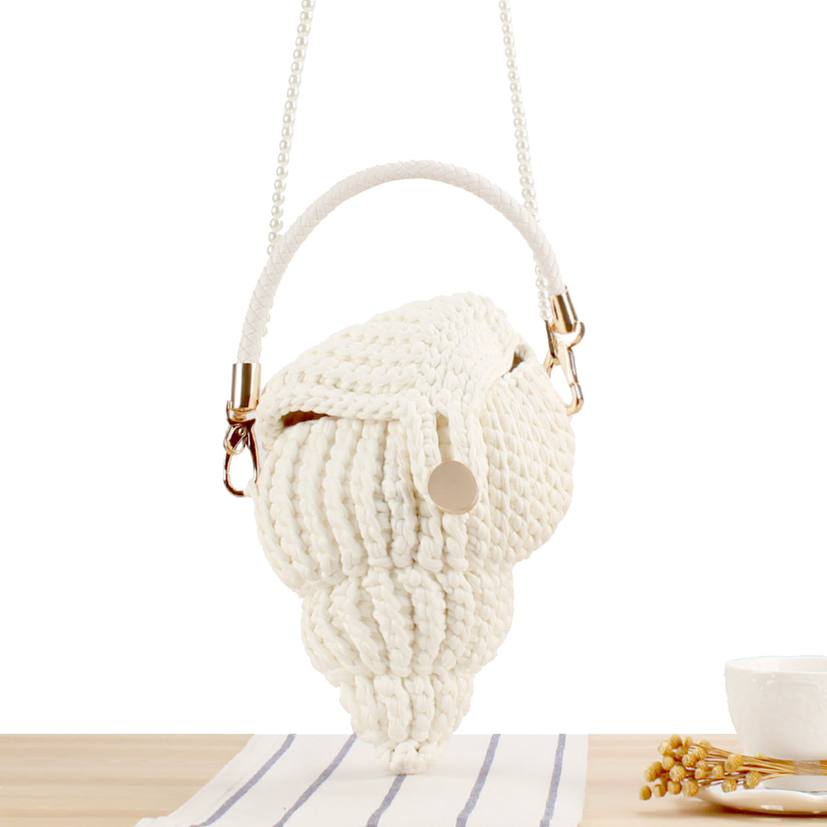 Elegant Handbag in Shell Design LoungeYard — product view 5