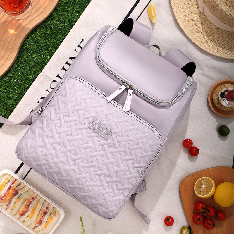 Stylish Anti-Theft Backpack LoungeYard — product view 4