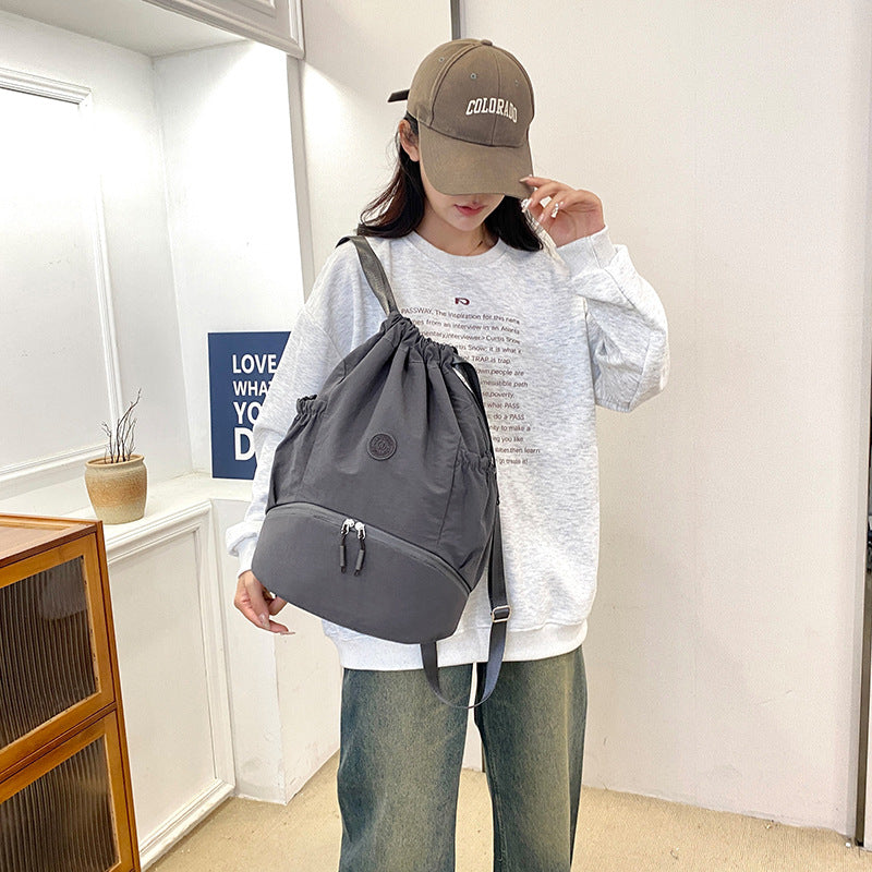 Versatile Drawstring Backpack LoungeYard — product view 2