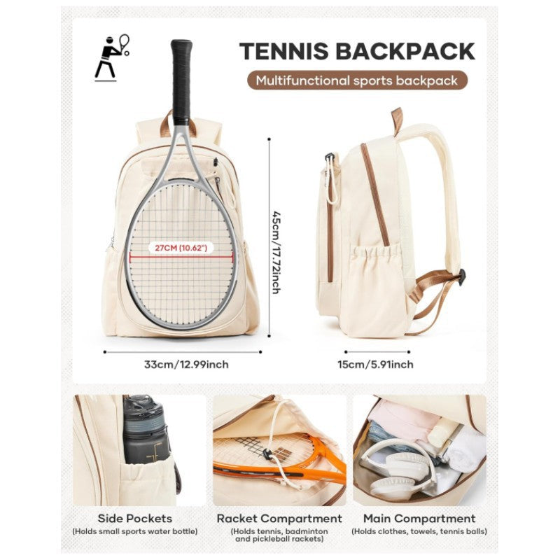Tennis Equipment Backpack LoungeYard — product view 2
