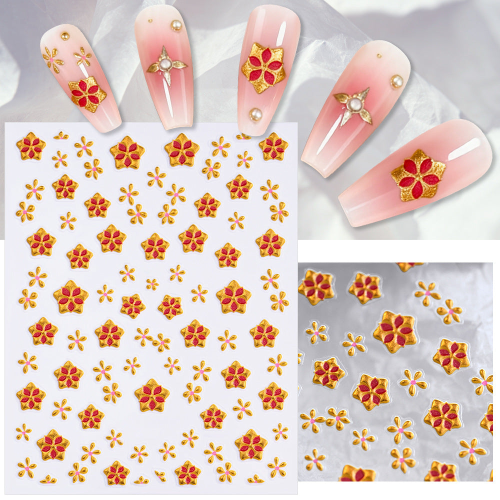 Goldfish Nail Art Stickers — product view 2