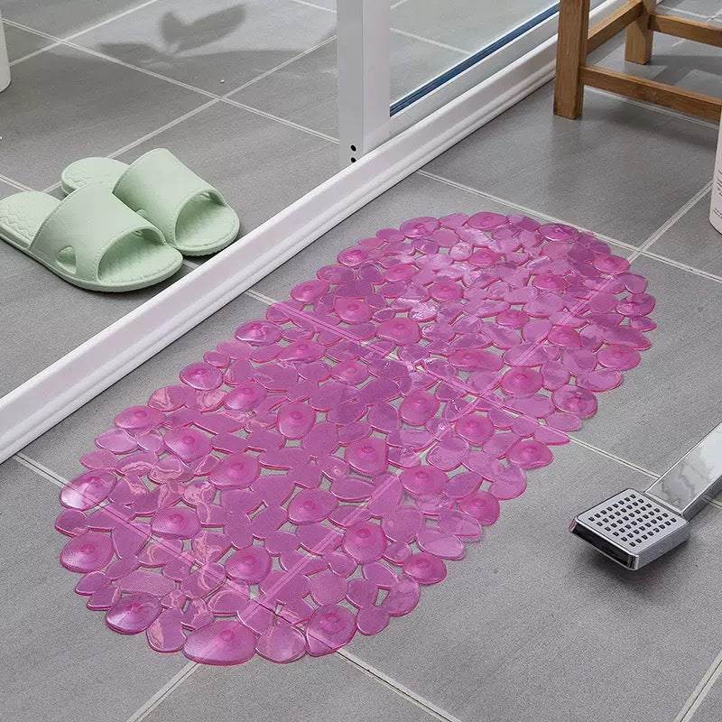 Natural Pebble Bath Mat LoungeYard — product view 5