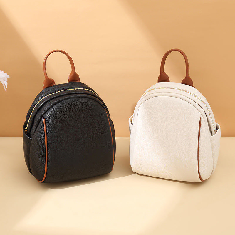 Stylish Textured Mini Backpack LoungeYard — product view 3