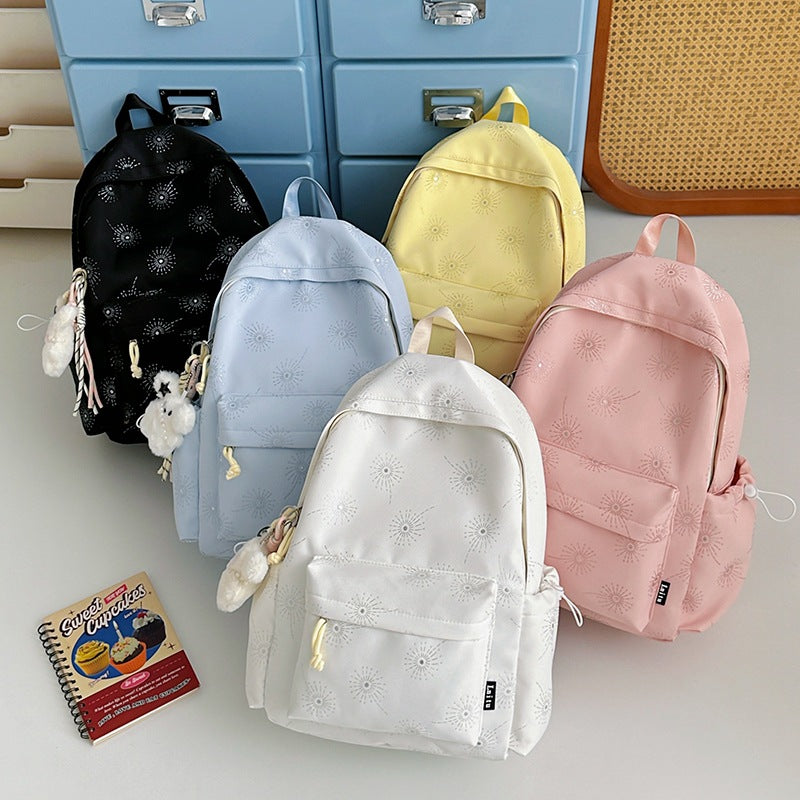 Chic Patterned School Backpack LoungeYard — product view 4