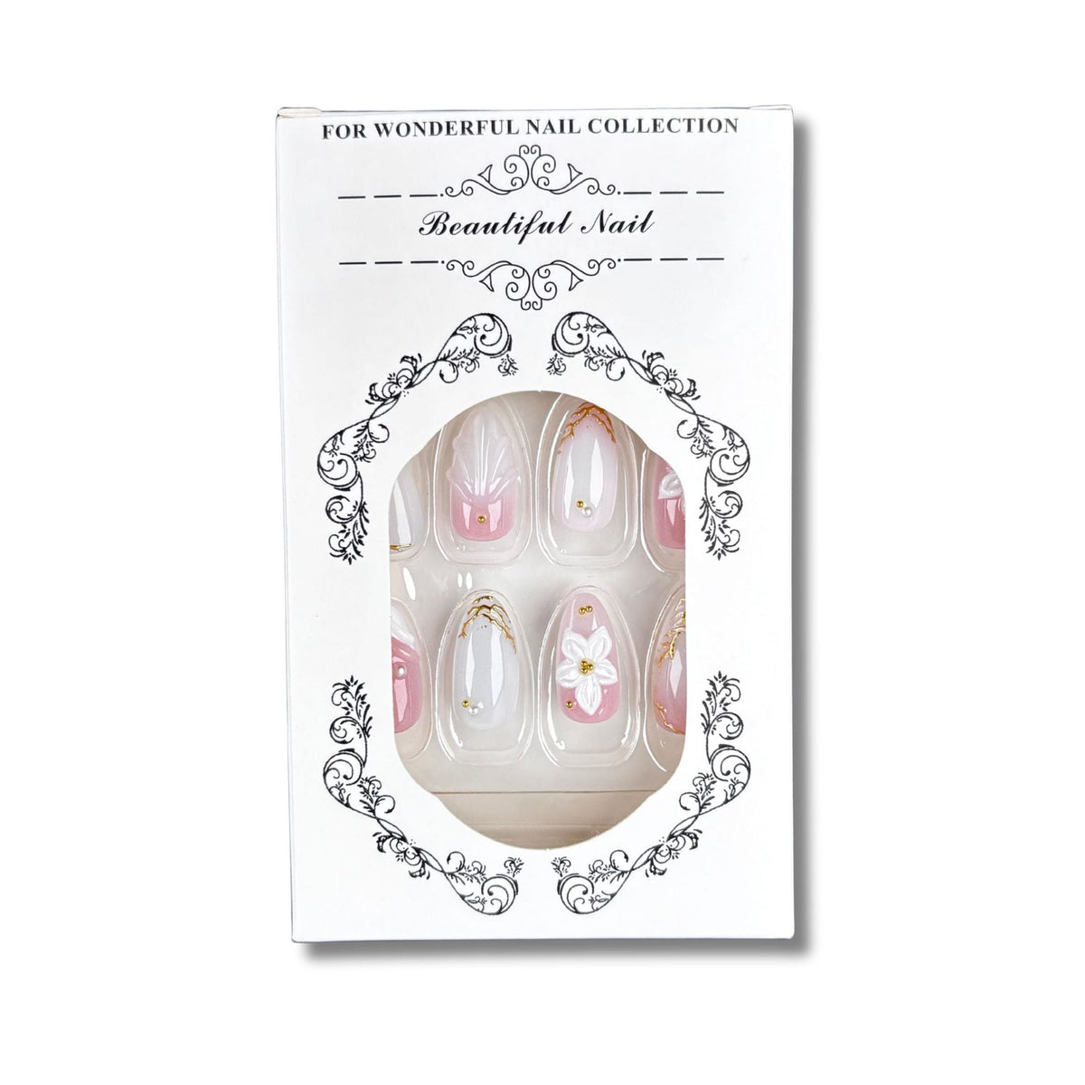 Elegant Decorative Press-On Nail Design Set — product view 5