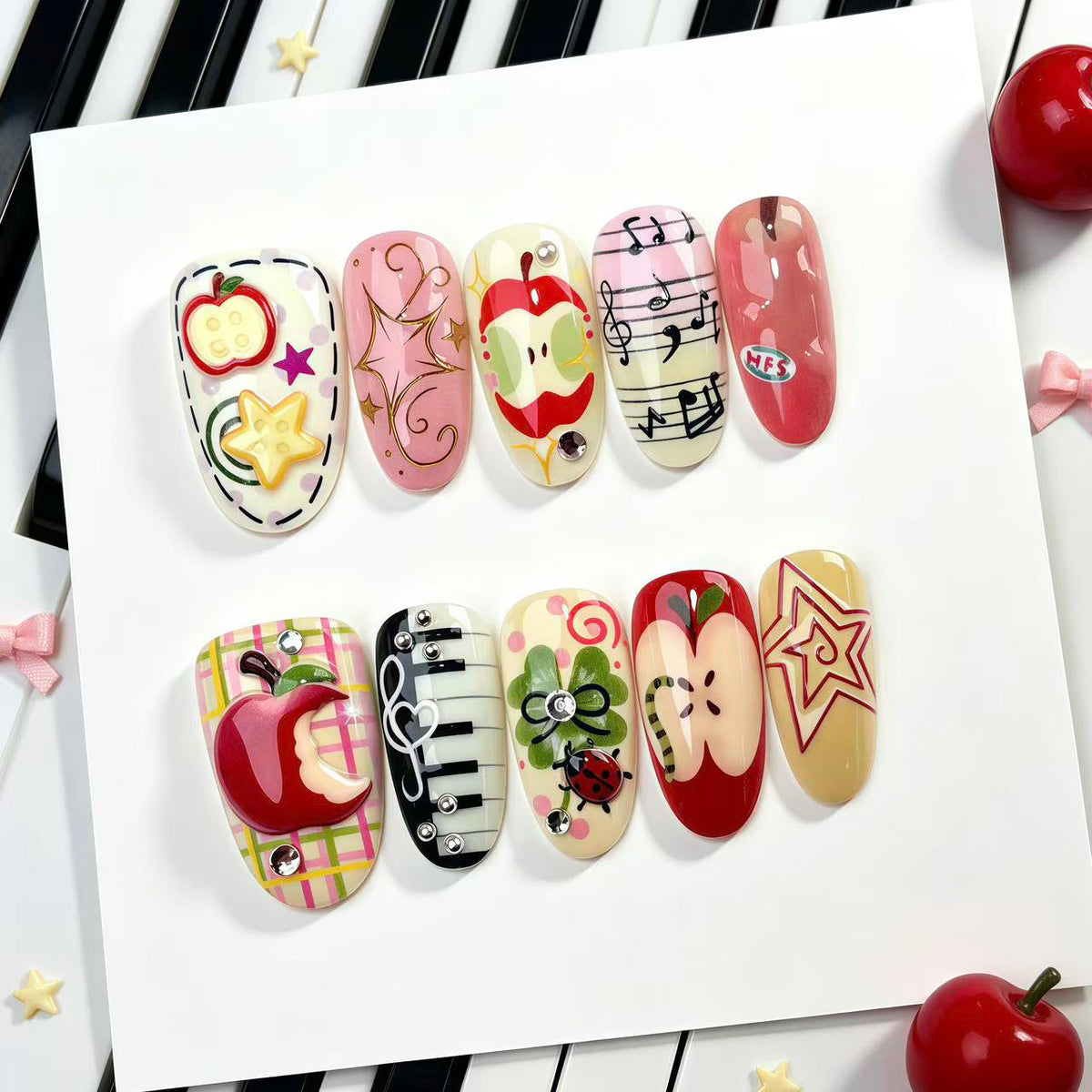 Artistic Nail Art Press-On Set 1790745389 — product view 3
