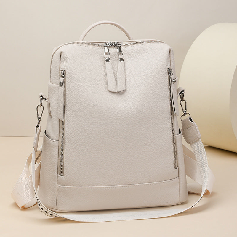 Textured Multi-Pocket Backpack LoungeYard — product view 3