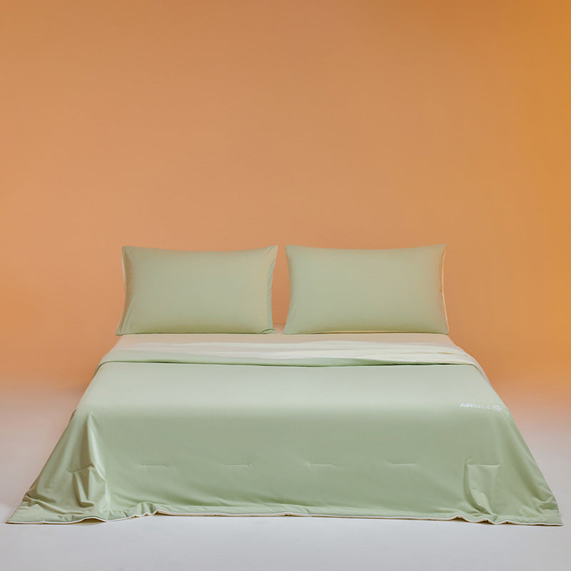 Ladies premium Satin bedding set with elegant structure LoungeYard — product view 6