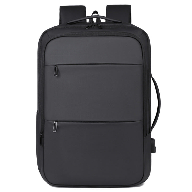 Business Backpack with Expandable Interior and Smart Safety Compartment LoungeYard — product view 4