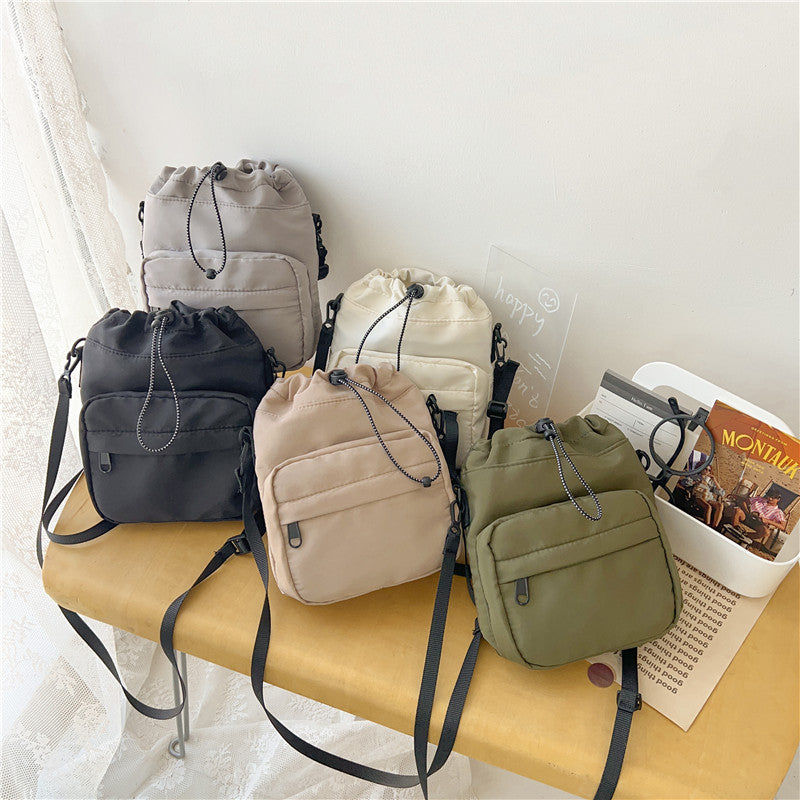 Fashionable Bucket Bag With Adjustable Shoulder Strap LoungeYard — product view 2