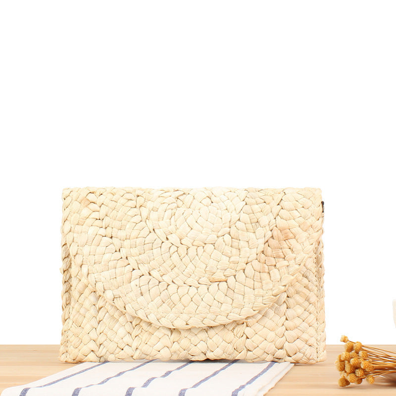 Clutch Made of Handmade Basket Weave LoungeYard — product view 1