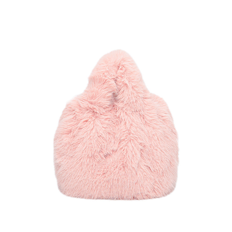 Soft Plush Hobo Bag — product view 1