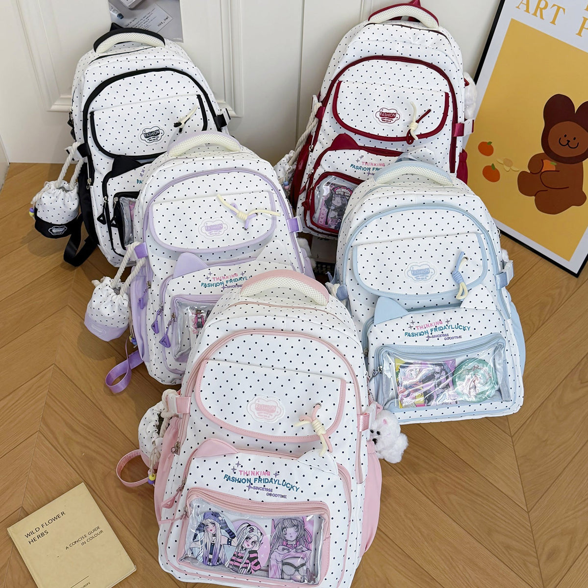 Fun Character-Themed School Backpack LoungeYard — product view 4