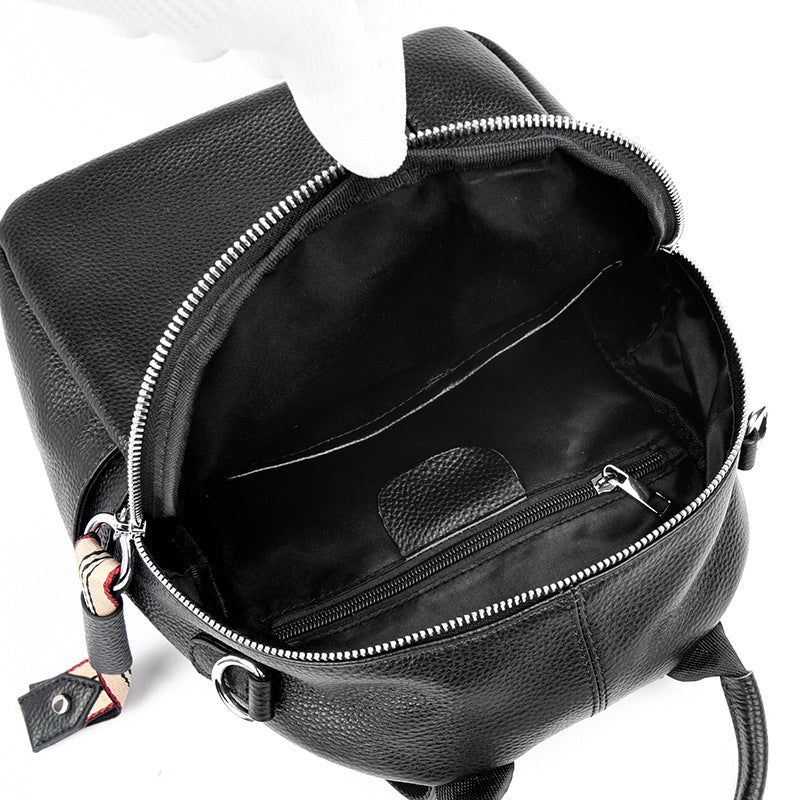 Leather Backpack LoungeYard — product view 4