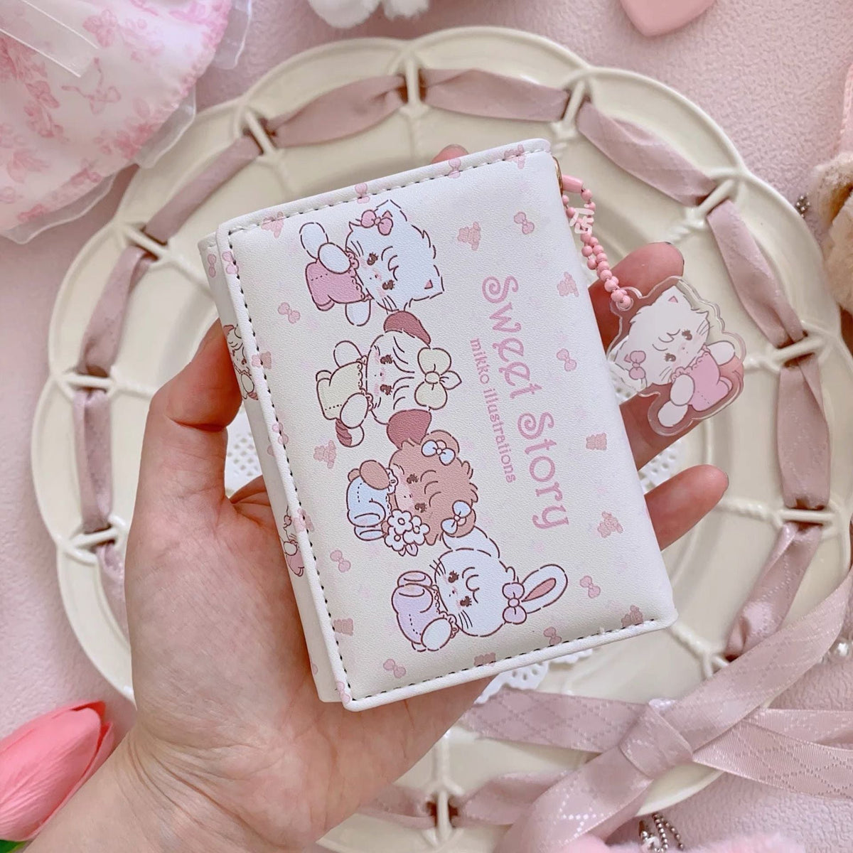 Cute Cartoon-Themed Mini Wallet LoungeYard — product view 3