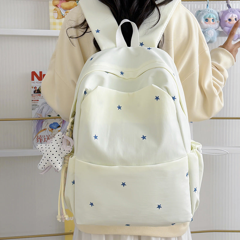 Elegant Embroidered Casual Backpack LoungeYard — product view 1