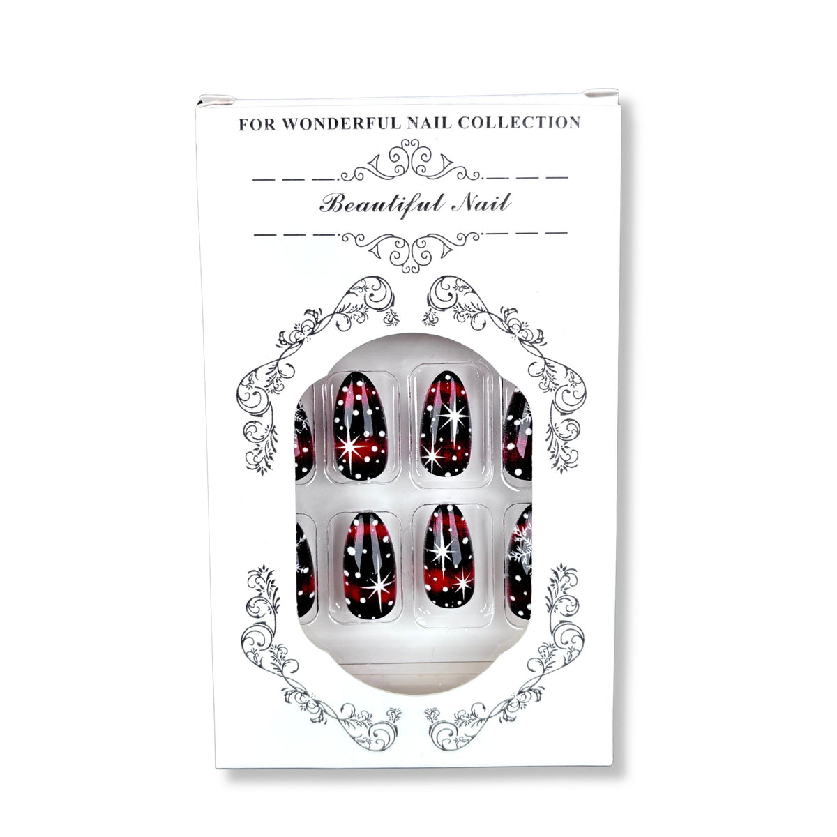 Festive Snowflake Press-On Nail Art — product view 4