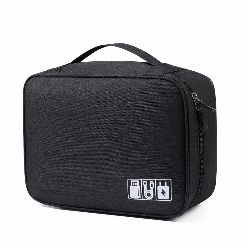 Multi-Compartment Electronic Accessories Organizer LoungeYard — product view 5