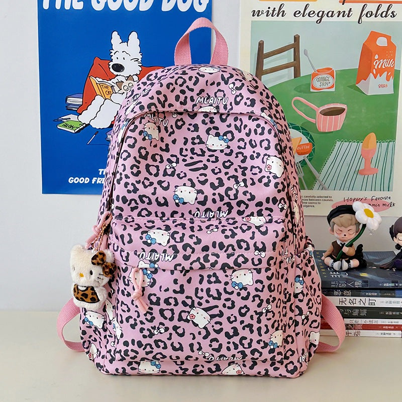 Playful Animal Print Backpack — product view 3