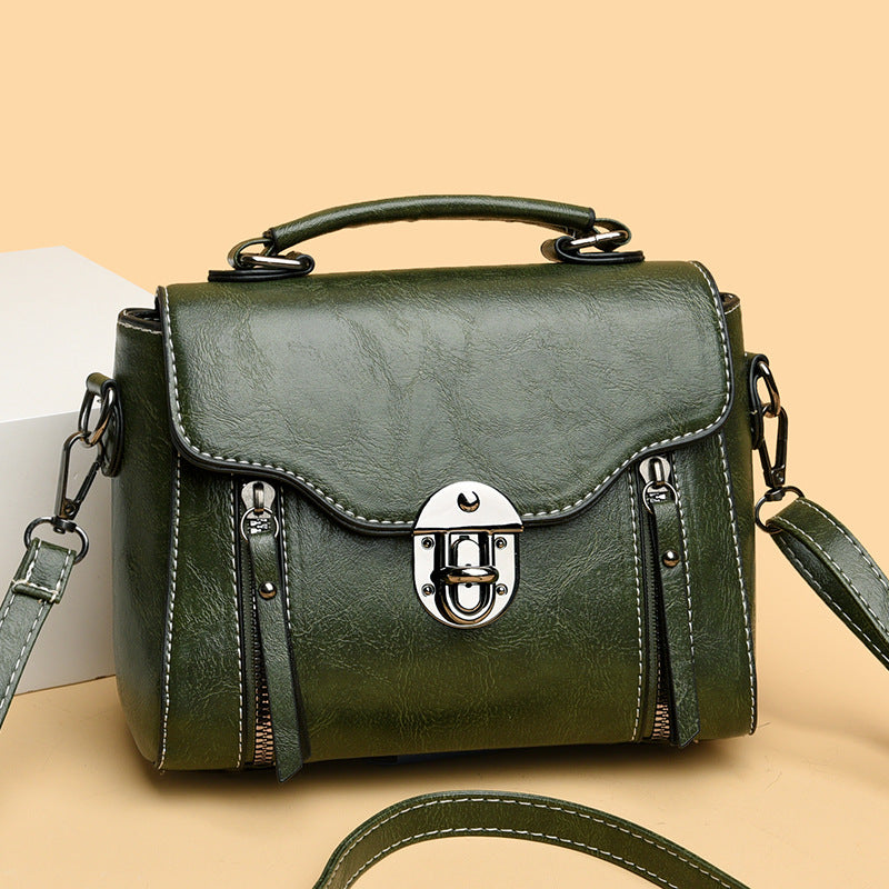 Vintage Leather Handbag — product view 1