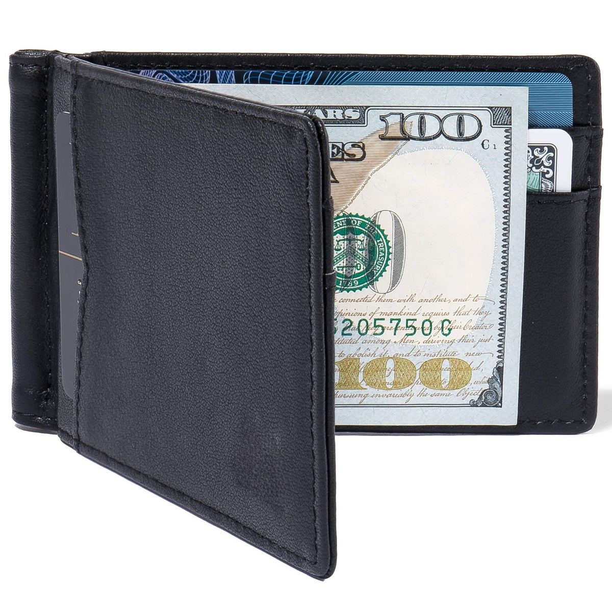 Sleek Leather Wallet LoungeYard — product view 5