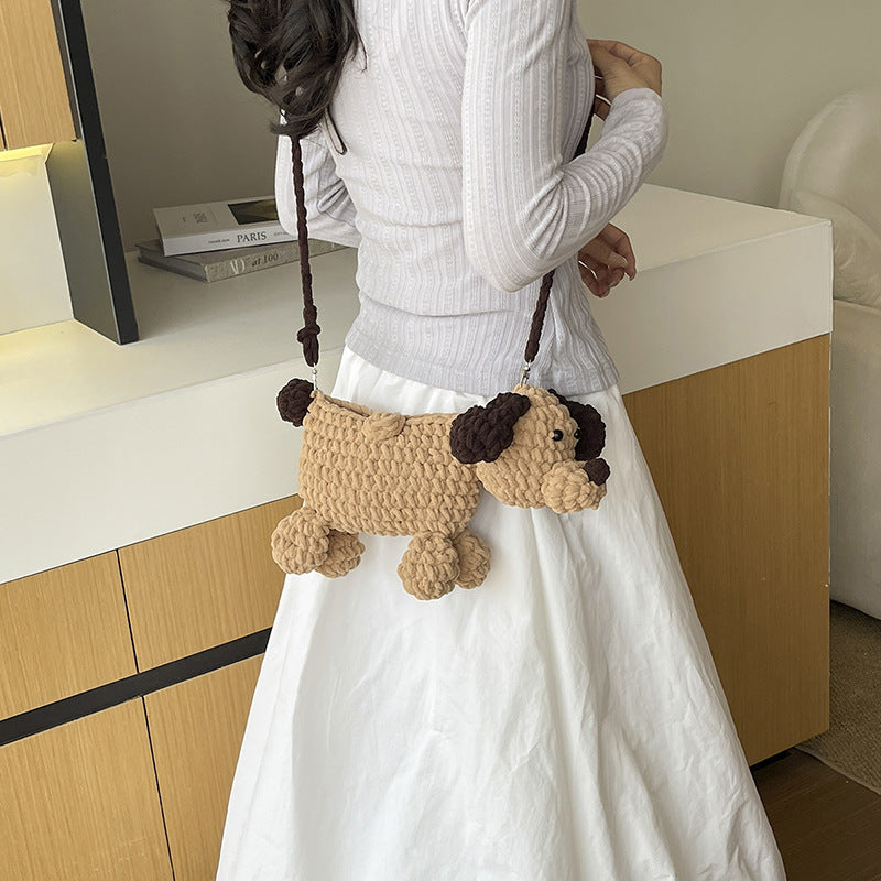 Creative Plush Animal Crossbody Bag — product view 1