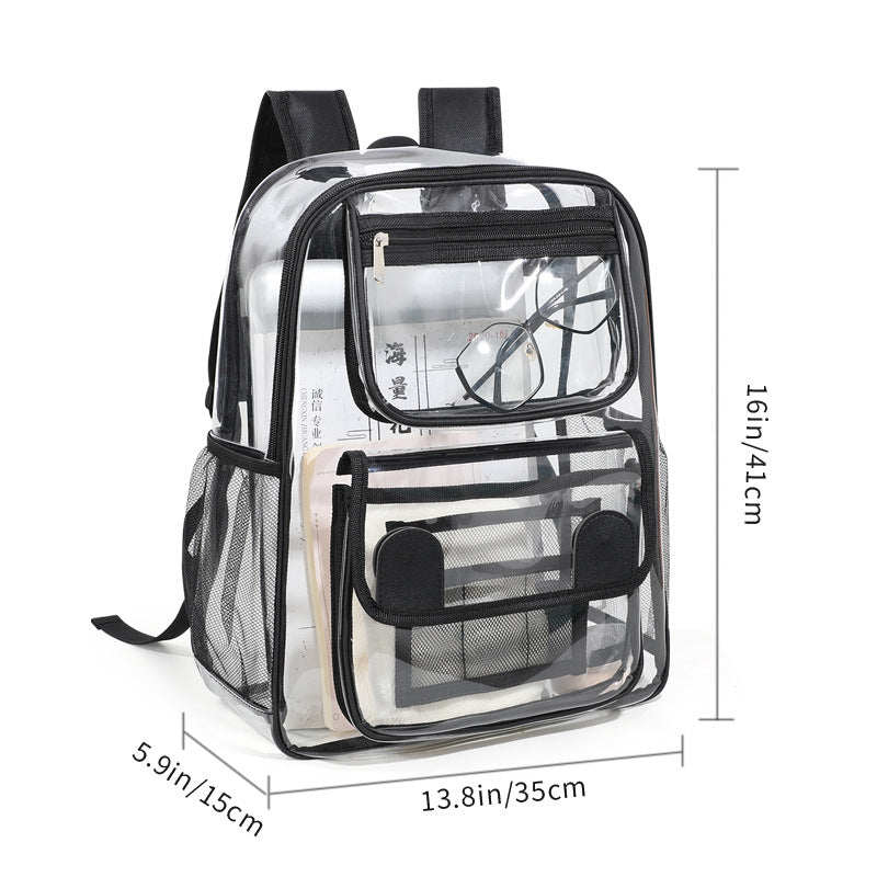 Transparent Safety Backpack LoungeYard — product view 4