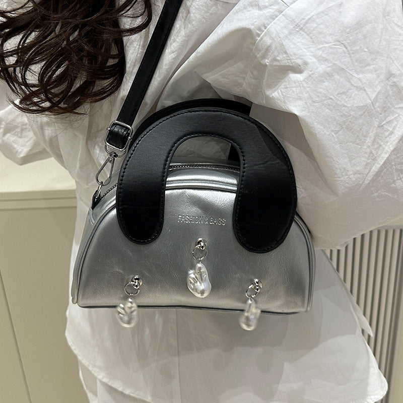 Elegant Pearl-Embellished Handbag — product view 1