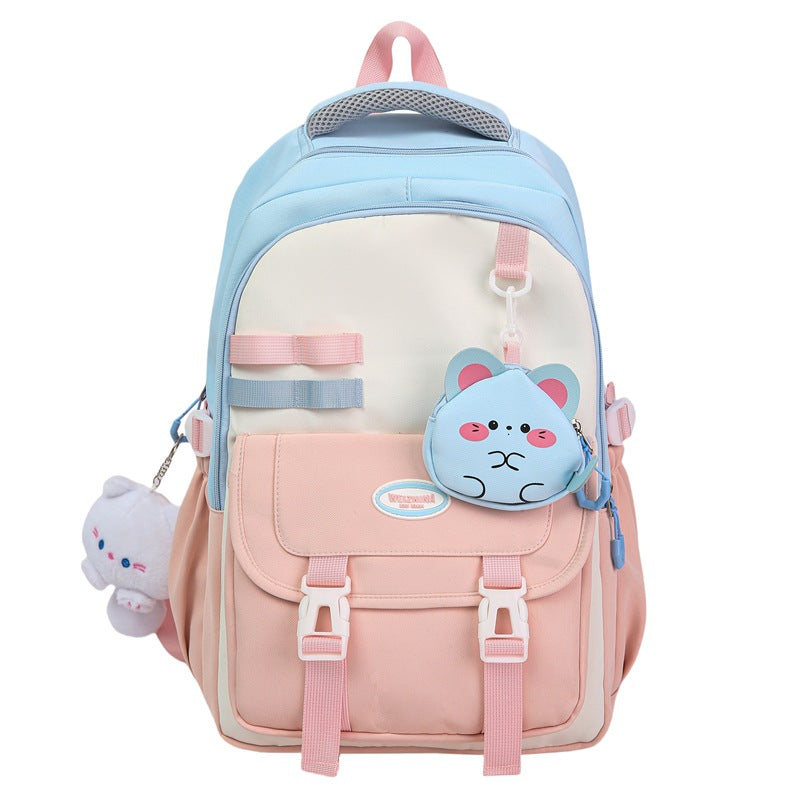 Cute Animal-Themed School Backpack LoungeYard — product view 5