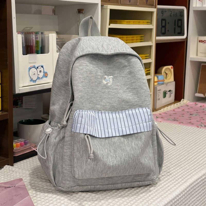 Casual Soft Fabric Backpack LoungeYard — product view 6